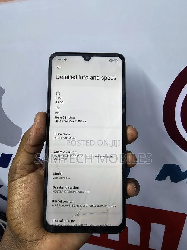Xiaomi Redmi A3 Pro 128 GB Black - thumbnail 4