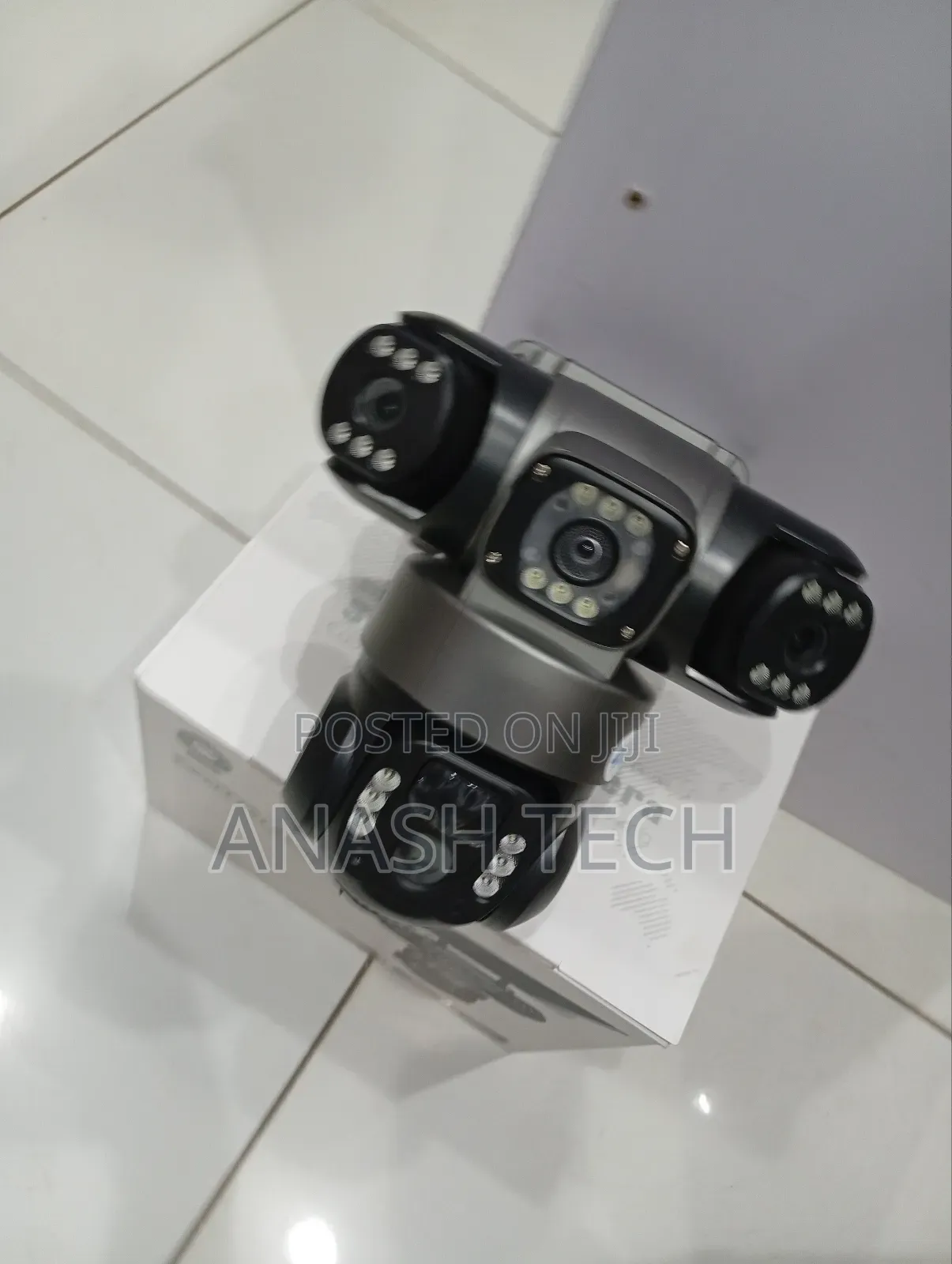 Low Cost Tripple Lens Wifi Solar CCTV Camera