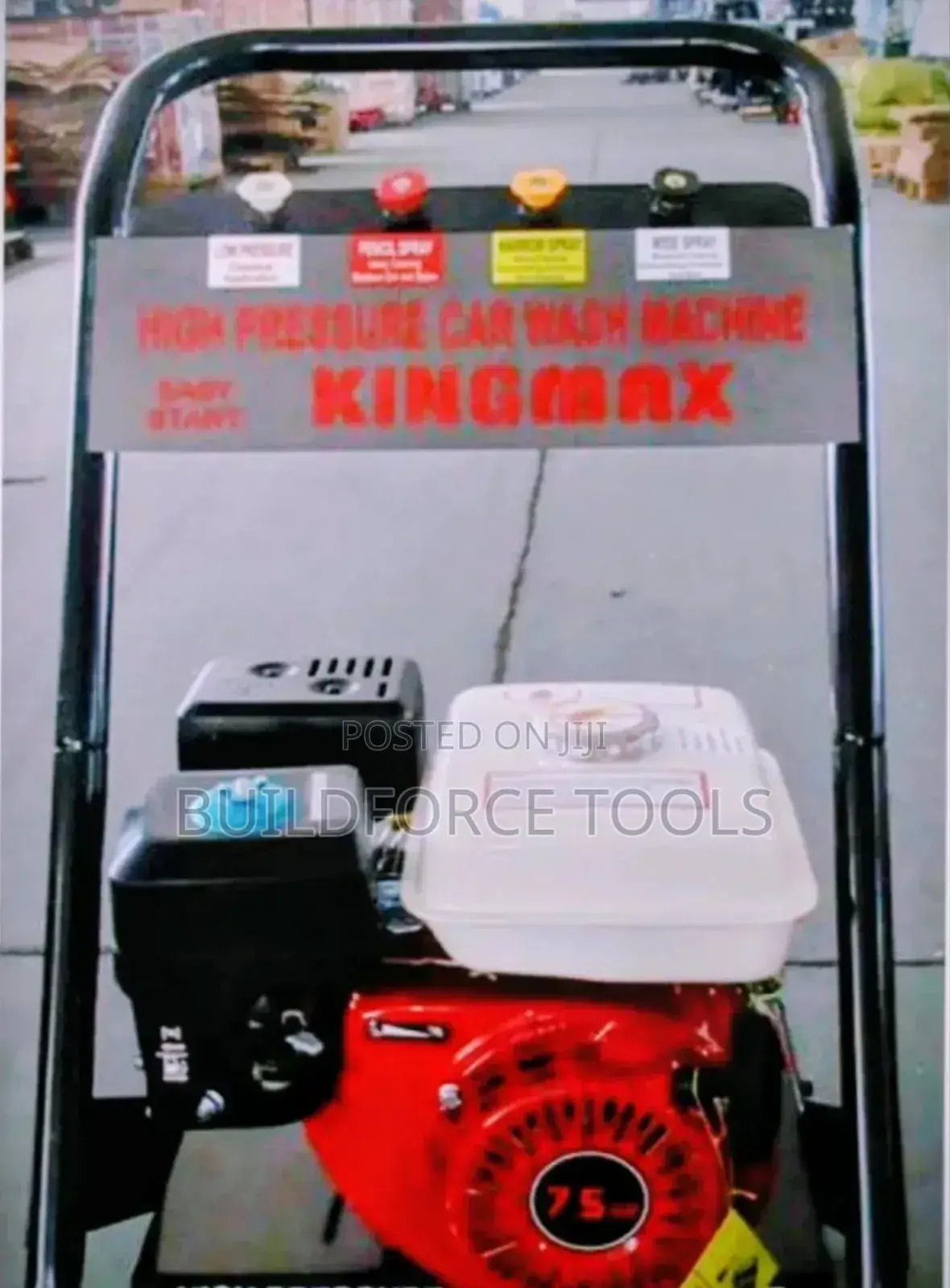 Kmax Petrol Car Wash 3800psi Machine 7.5 Kva