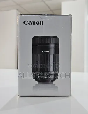 Canon Ef-S 55-250mm F/4-5.6 Is STM Lens Boxed