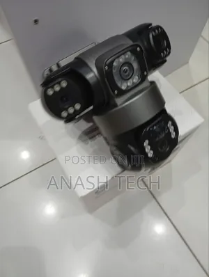 3-Lens Solar CCTV Trpple Lens With Night Vision