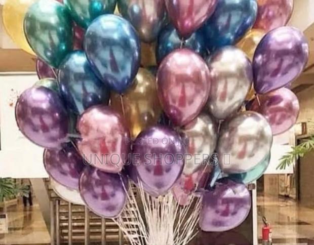 Metallic/Chrome Balloons Availabl= for the 50pcs