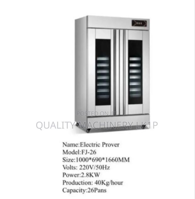 26pans Electric Prover Double Door