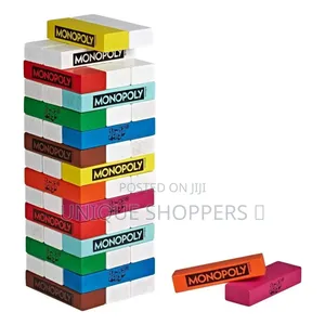 Plastic Jenga Blocks Games Available