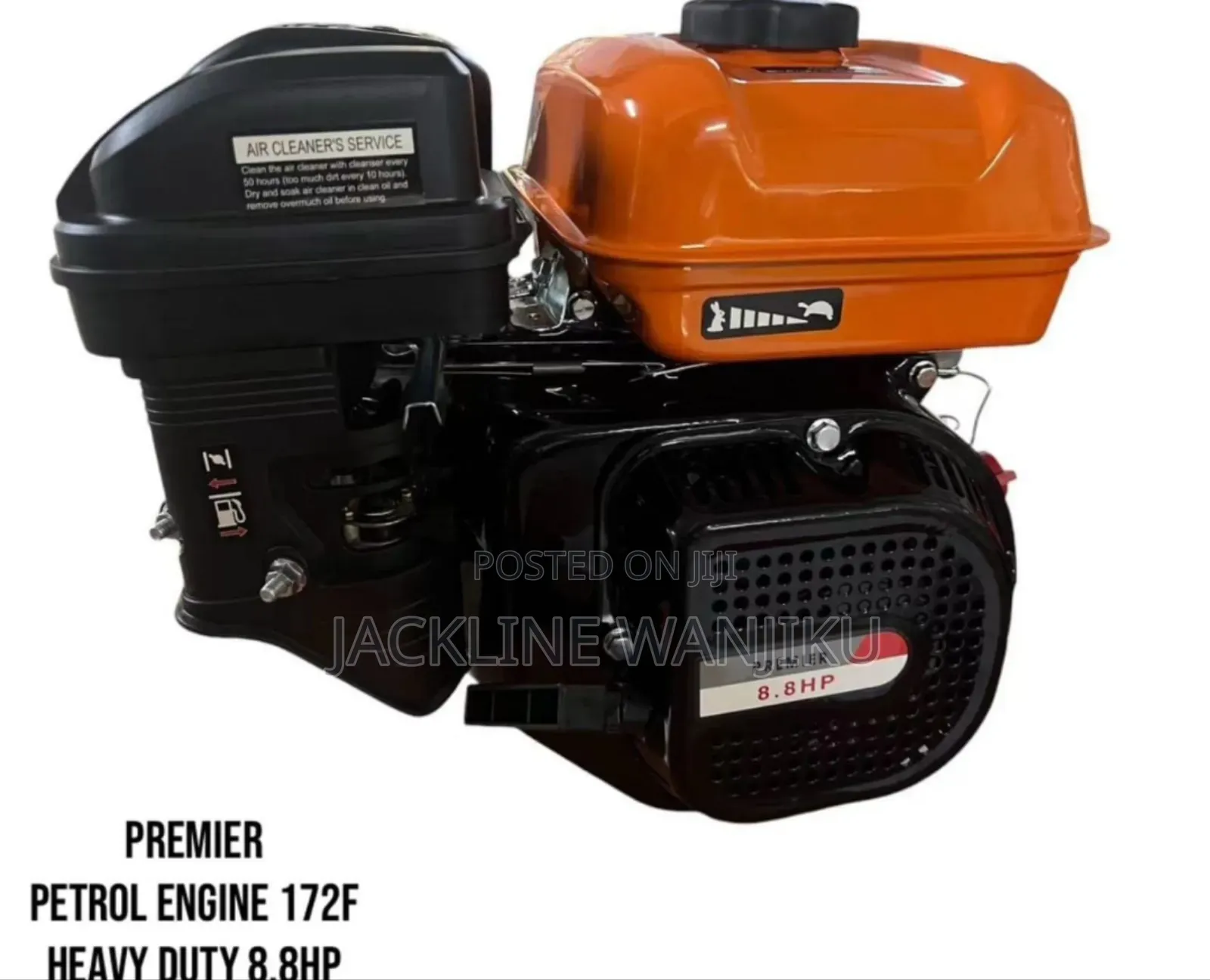 Heavy Duty,8.8hp Petrol Engine Machine