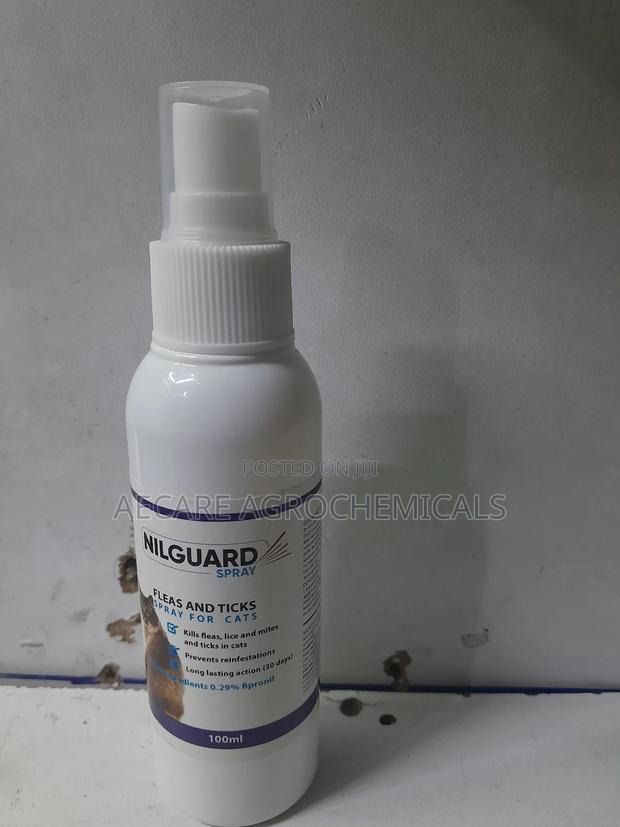 Nilguard Cat Spray for Killing Flea, Lice, Mites, and Ticks 100ml