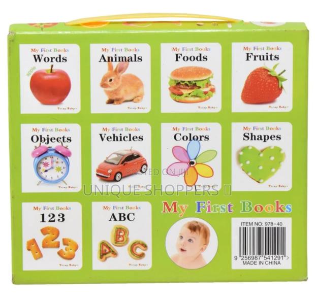 My First Books Pack Contains 10 Different Books - thumbnail 3