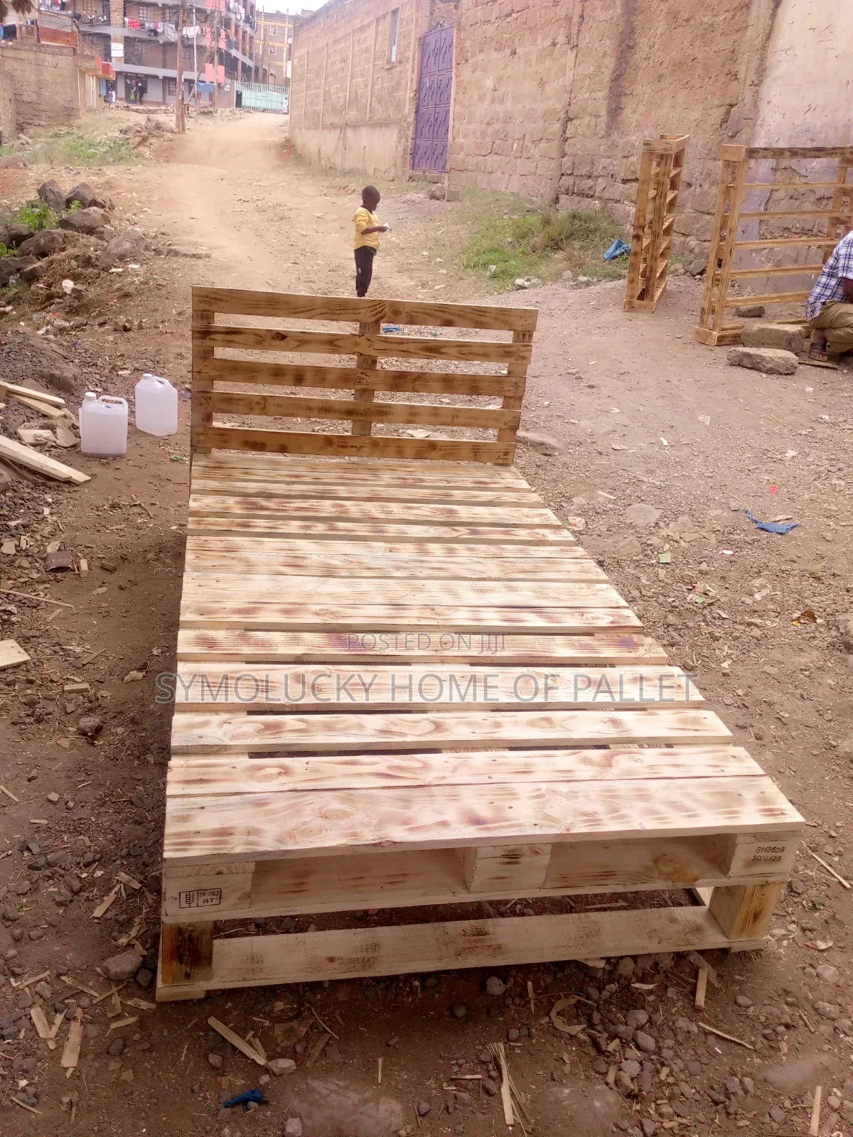 4*6 Bed.Pallet Bed Branded Heavy Framed