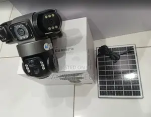 Advanced Wifi Solar Tripple Lens Outdoor Security CCTV Camera