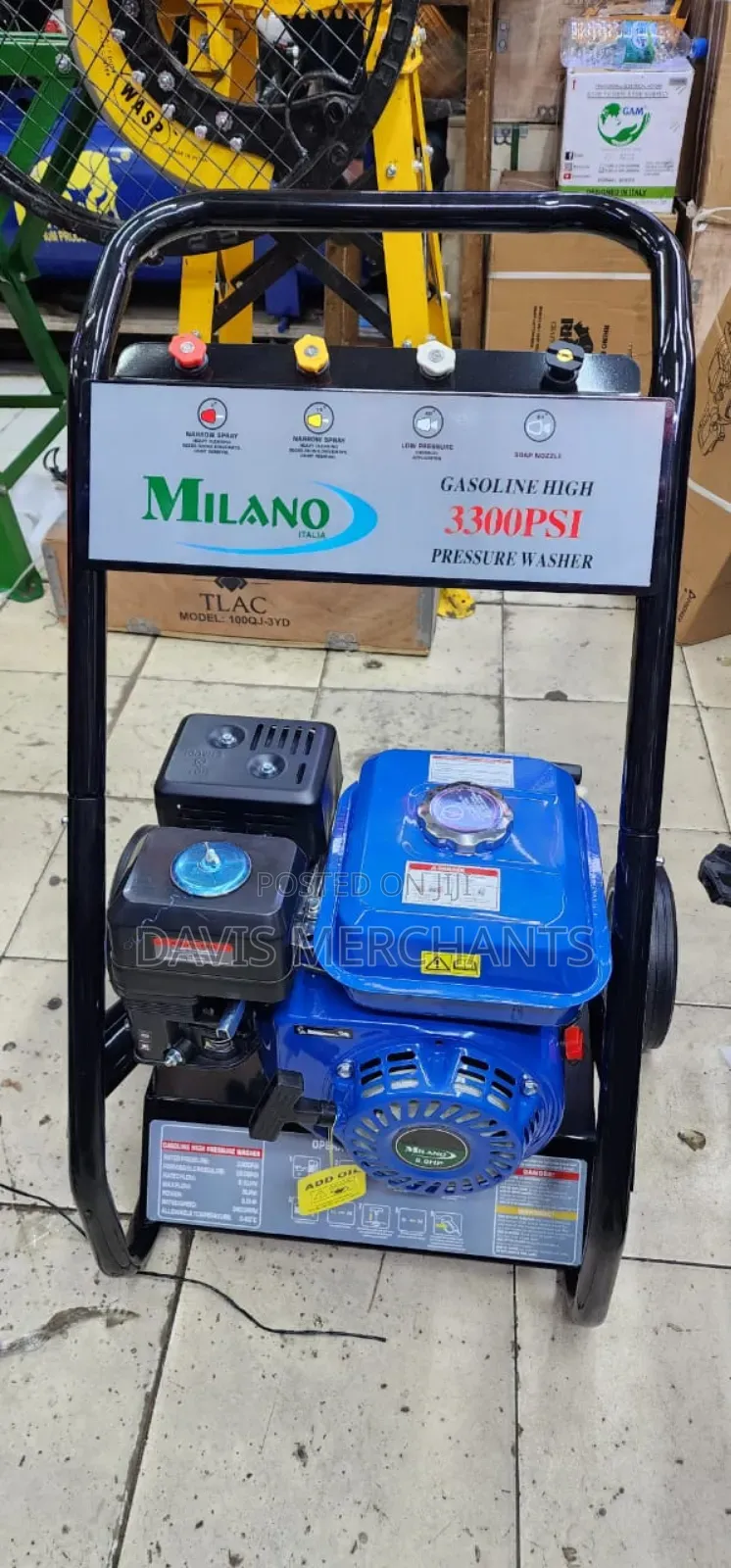 3300psi Gasoline Car Wash Machine