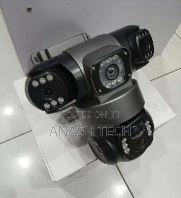 Wifi 3 Lens CCTV Outdoor Night Vision PTZ Camera