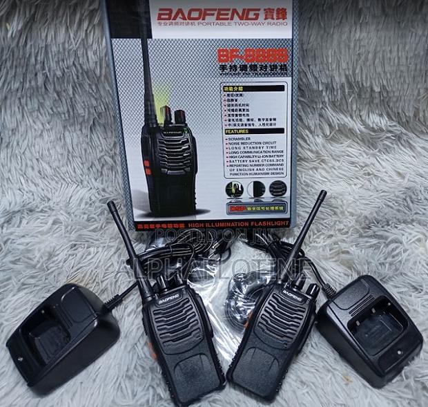 Baofeng Bf-888s 5w Uhf Radio(2pcs)
