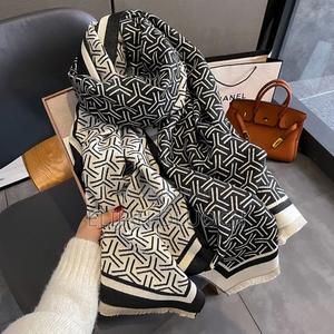 Classic Design Cashmere Shawl - main view