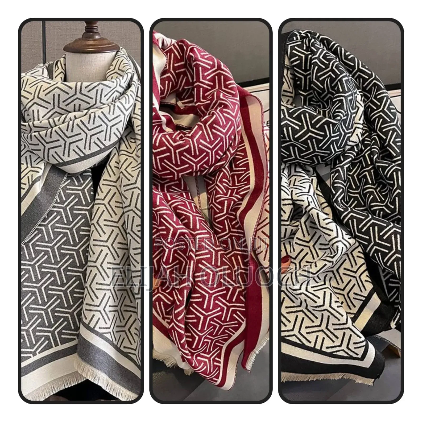 Classic Design Cashmere Shawl