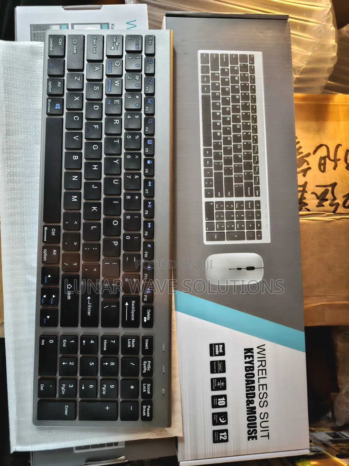 Mac and Windows Wireless Keyboard With Command Option