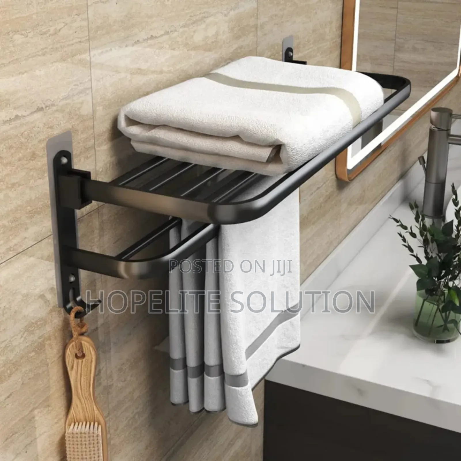 Towel Rack Available