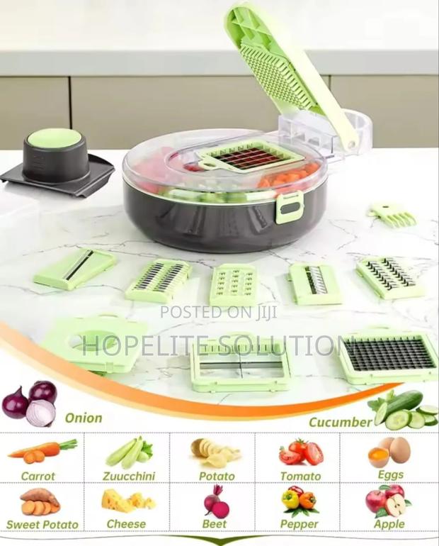 9pcs Vegetable Chopper - thumbnail 4