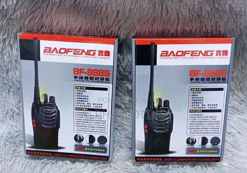 Baofeng Bf-888s Walkie Talkie Security Farm