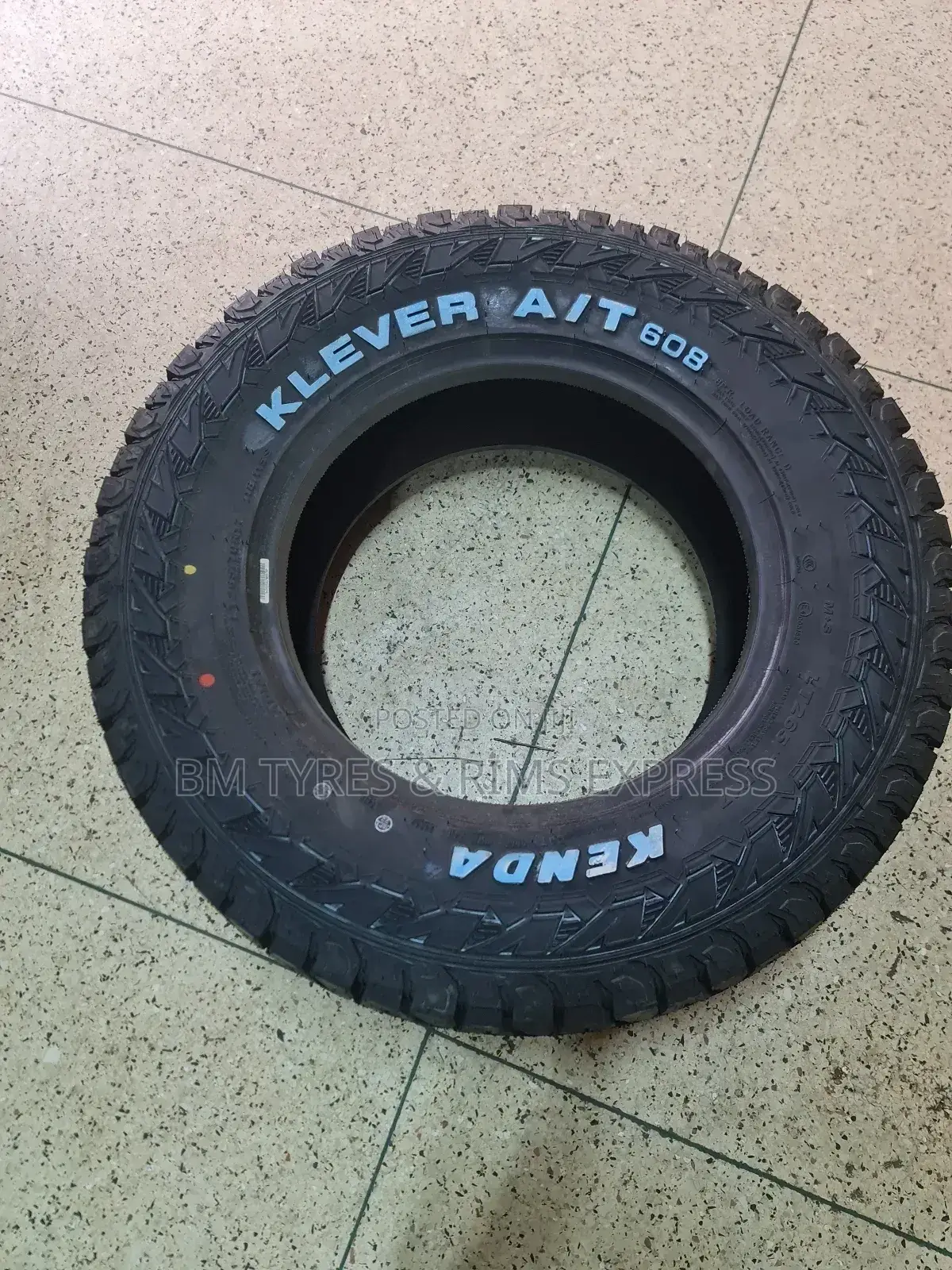Lt 265 /70 R17 Kenda Tyres (All Terrrain)