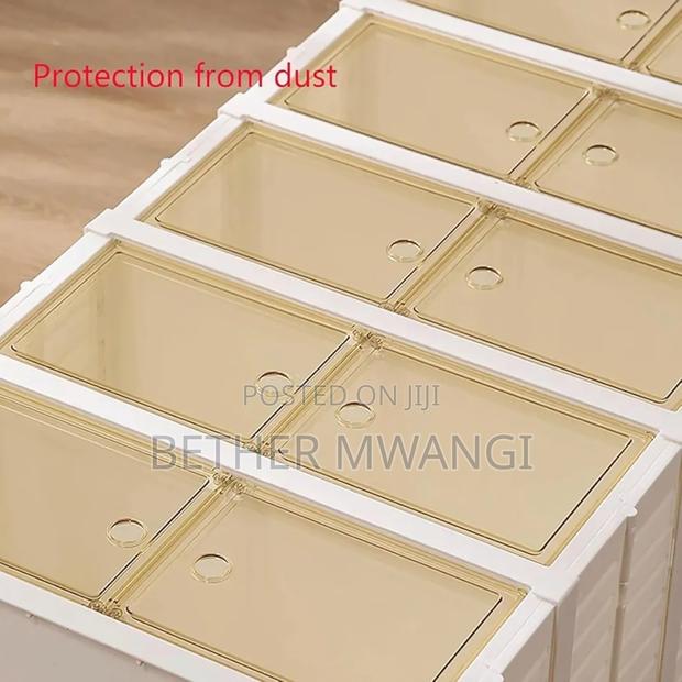 9- Tier Foldable Storage Shoe Rack in Kenya - thumbnail 5