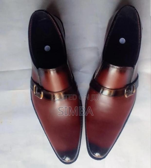 Brown Official Leather Shoes - thumbnail 10
