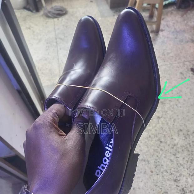 Brown Official Leather Shoes - thumbnail 12