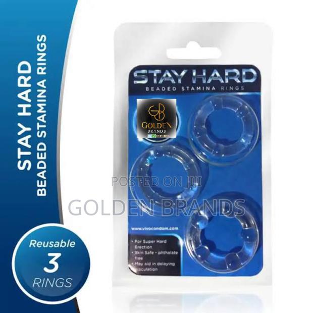 Stay Hard Stamina Rings – Longer, Stronger More Intense Pleasure - main view