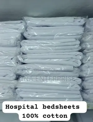 Hospital White Bedsheets