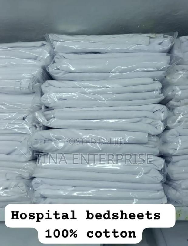 Hospital White Bedsheets