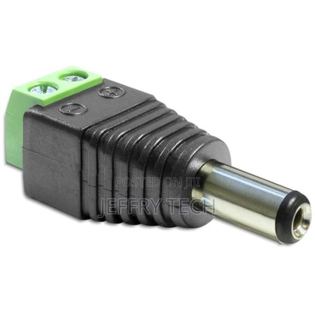 Dc Power Adapter 2.5x5.5 Mm Male Terminal Block 2 Pin - thumbnail 2