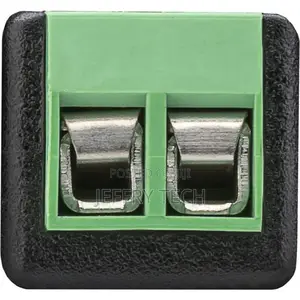 2-Pin Terminal Block Connector to Male Rca Adapter