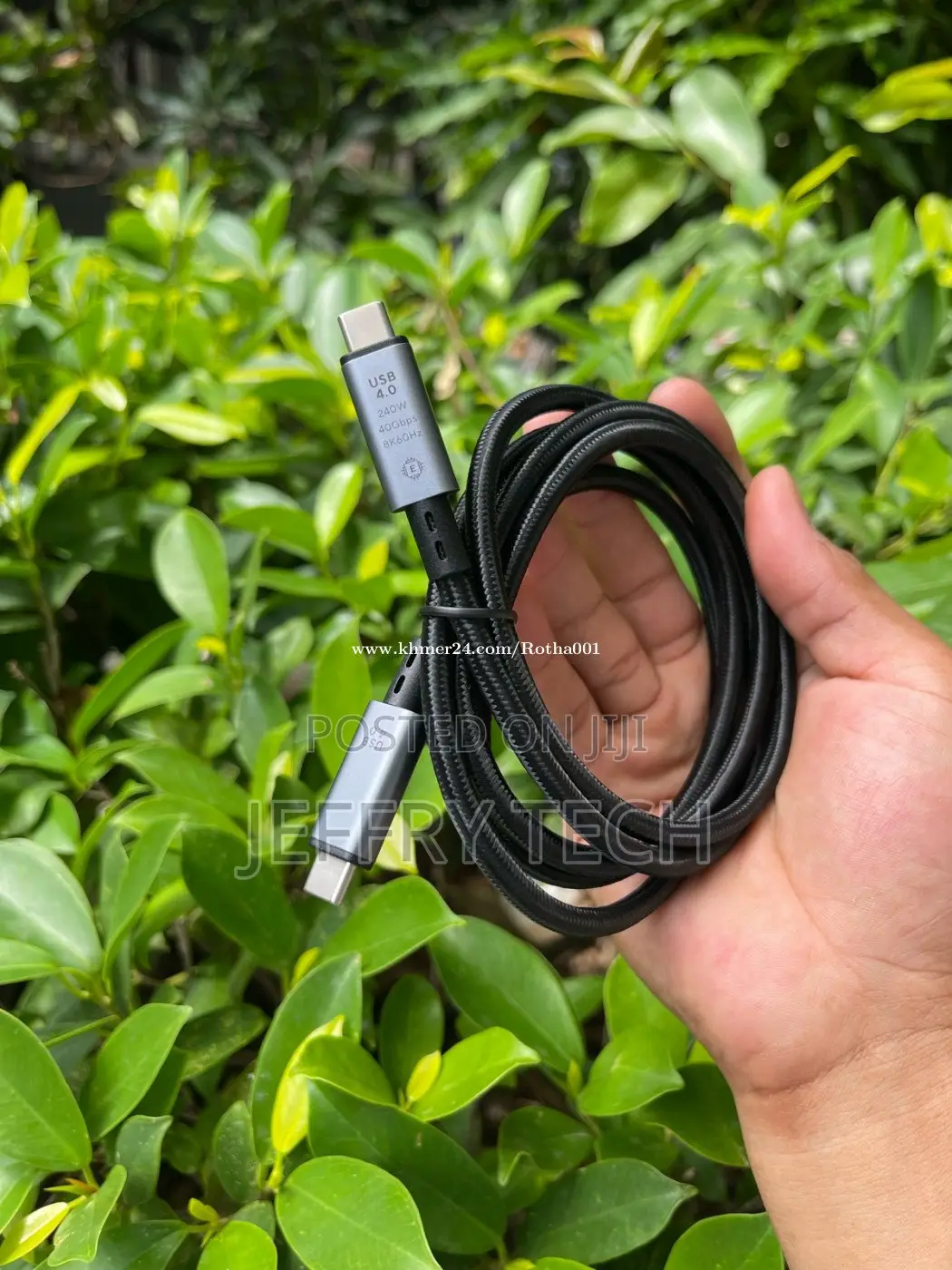 Type-C to Type-C Cable Thunderbolt