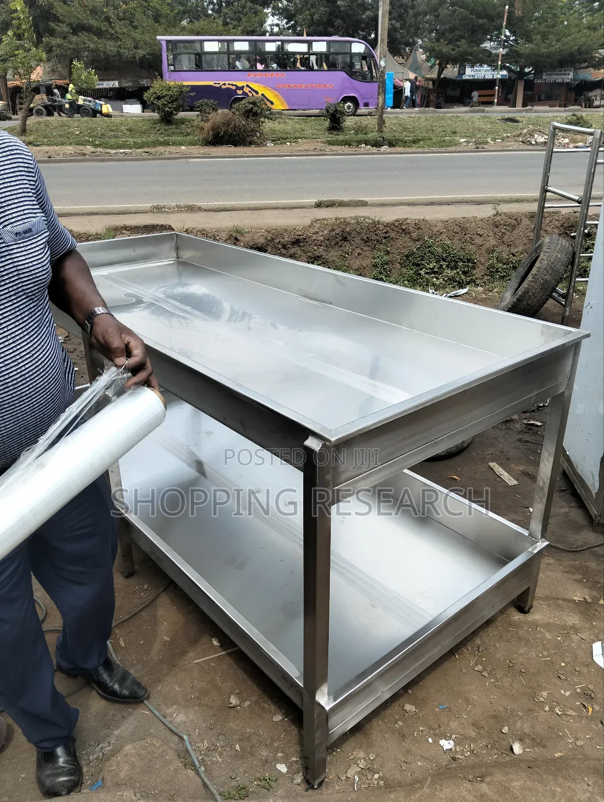Stainless Steel Industrial Sorting Worktables