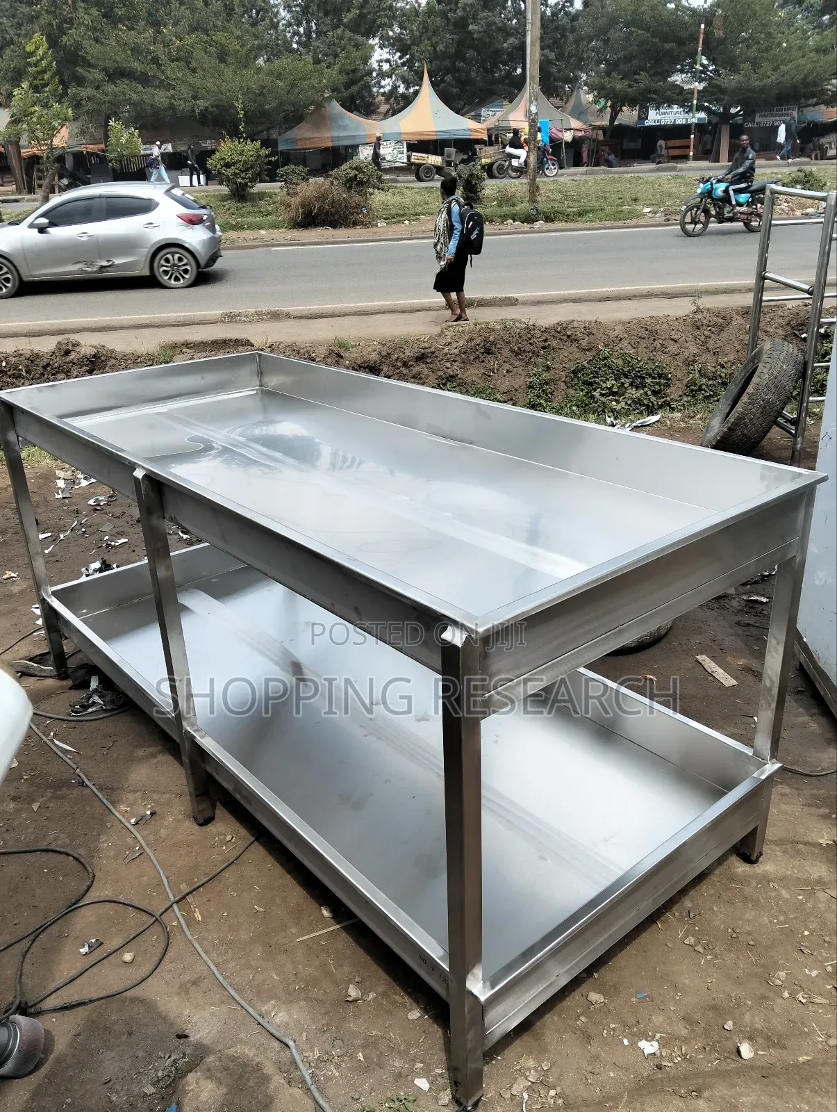 Stainless Steel Industrial Sorting Worktables