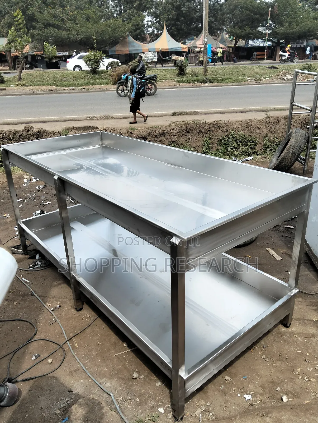 Stainless Steel Industrial Sorting Worktables