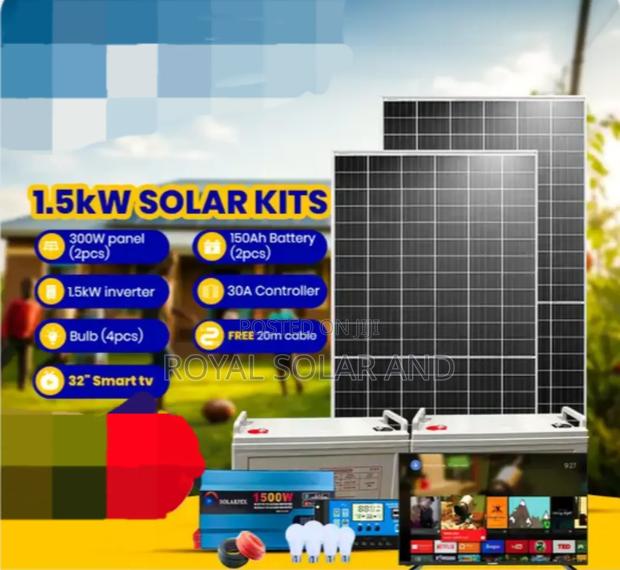 1500watts Solarkit 1.5kw - main view