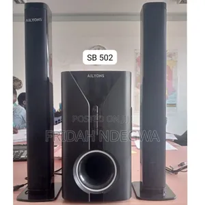 2.1ch Ailyons Sub Woofer System Bt/Usb/Fm Tall Boy(Model of V527)