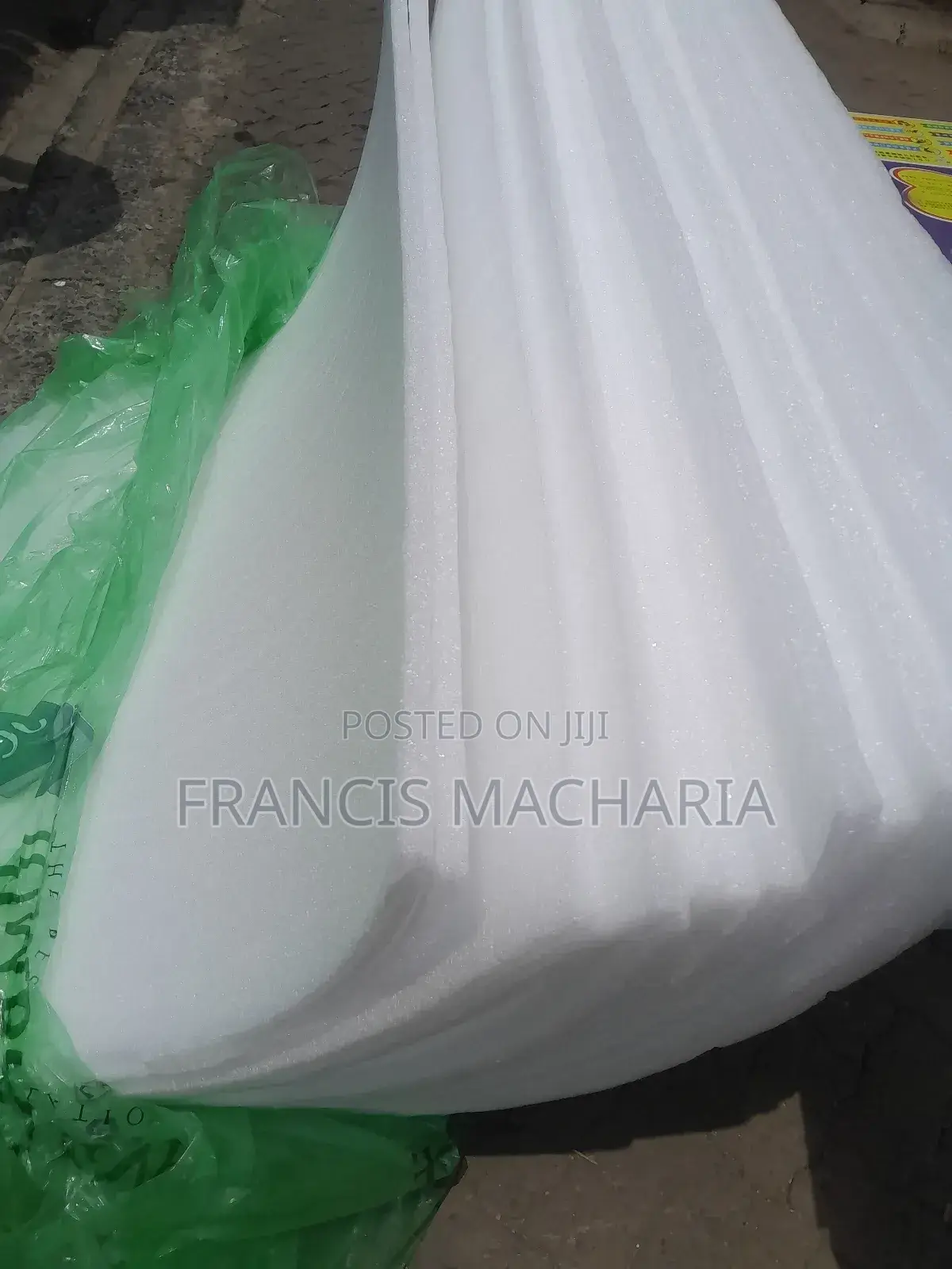 Polyethylene Form/ Styrofoam  Available
