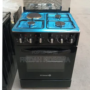 50*55 Volsmart Cooker 3 Gas + 1 Electric Standing Cooker