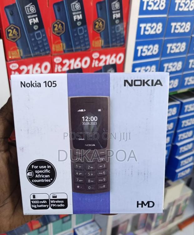 New Nokia 105 Black - main view