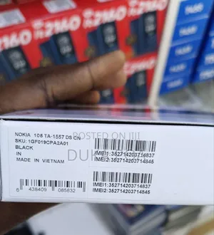 New Nokia 105 Black