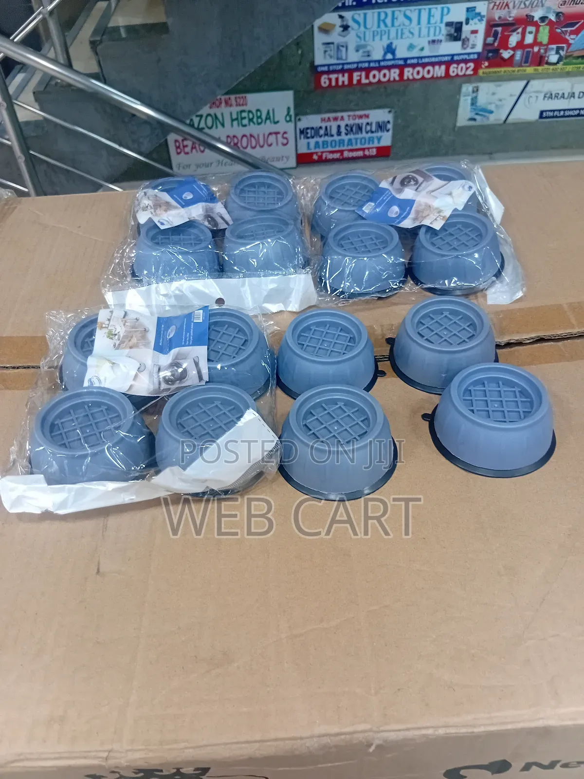 Anti-Vibration Fridge/Washing Machine Shock Pads 4pcs