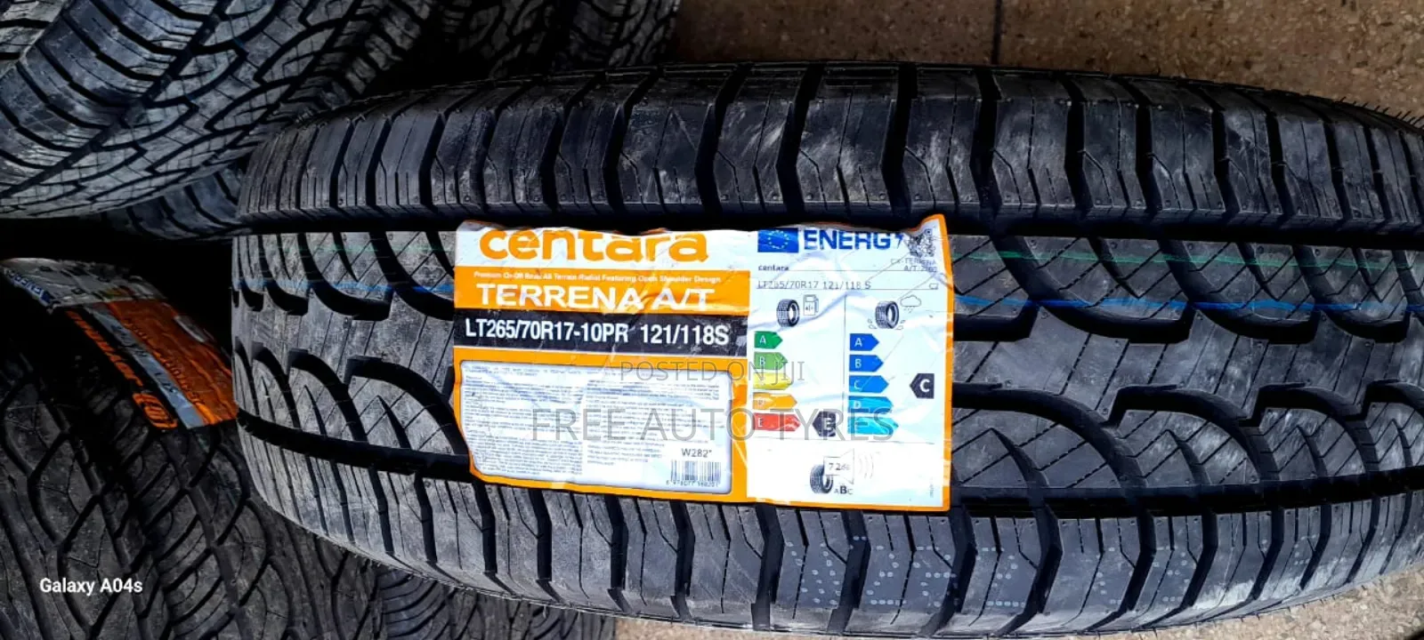 265 70r17 Centara