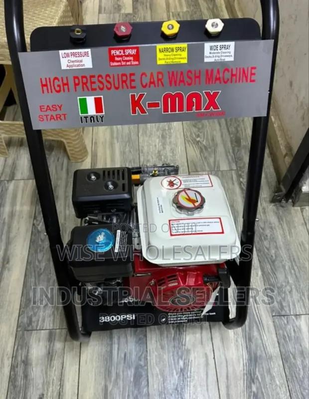 Kmax Petrol Car Wash Machine 3800 Psi 7.5hp High Pressure Machine