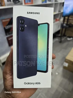 New Samsung Galaxy A06 128 GB Black
