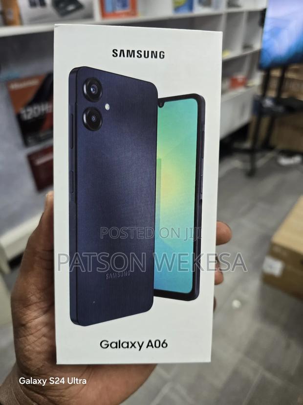 New Samsung Galaxy A06 128 GB Black