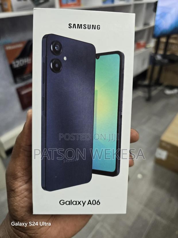 New Samsung Galaxy A06 128 GB Black - thumbnail 3