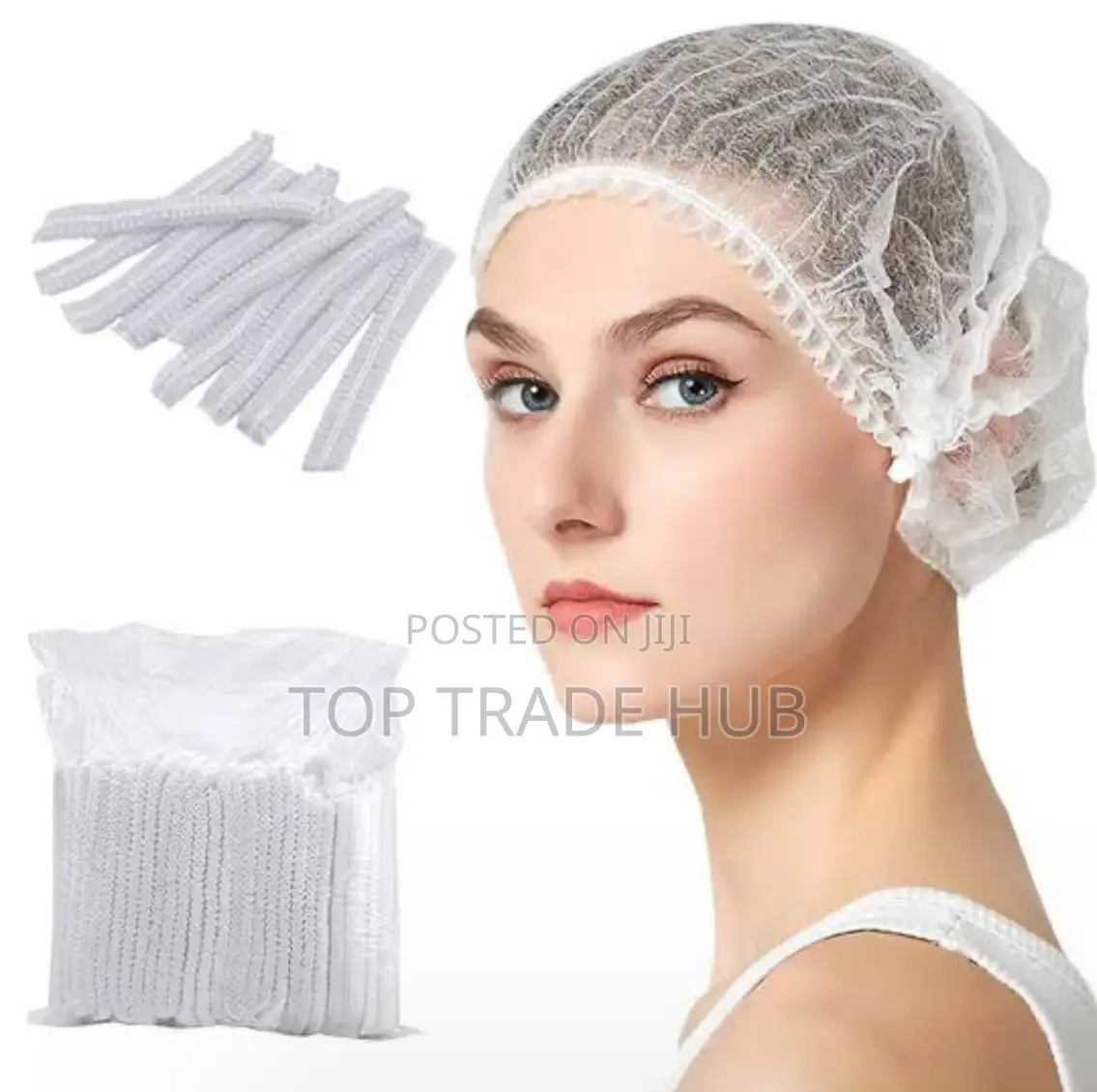 Two Keys General Disposable Hair Caps/Nets 2000pcs Per Carton