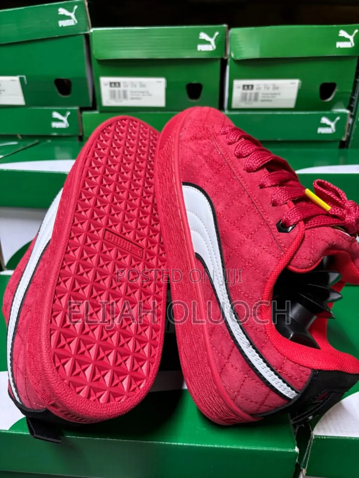 Red Plain Scuderia Ferrari Puma Suede
40-45