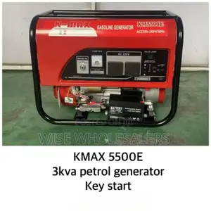 Kmax Italy 3kva Key Start Petrol Driven Generator